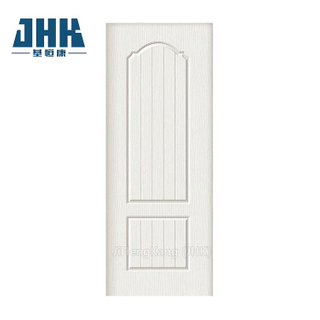 Porte en PVC MDF en matériau fini blanc