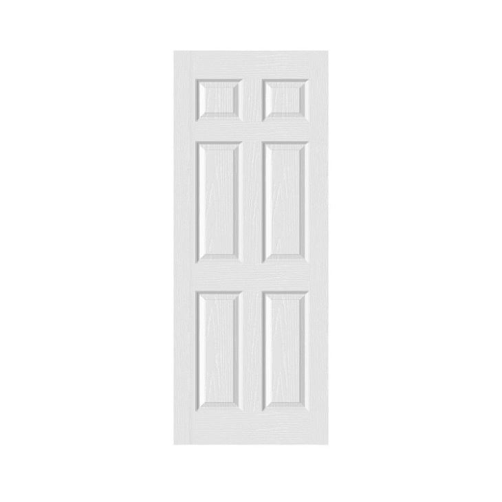 Porte à battants unique personnalisée UPVC/porte de salle de bains/porte en plastique (BHP-CD19)