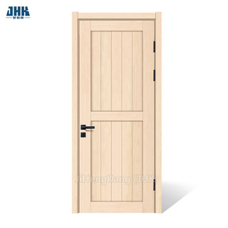 Porte populaire de shaker en bois massif à deux panneaux