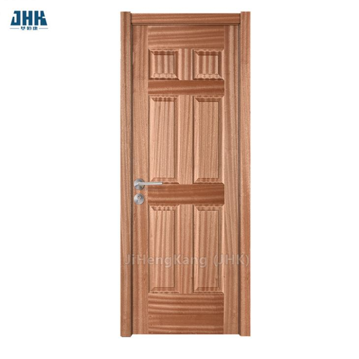 Porte affleurante de placage en bois d'intérieur de conception en bois de sécurité