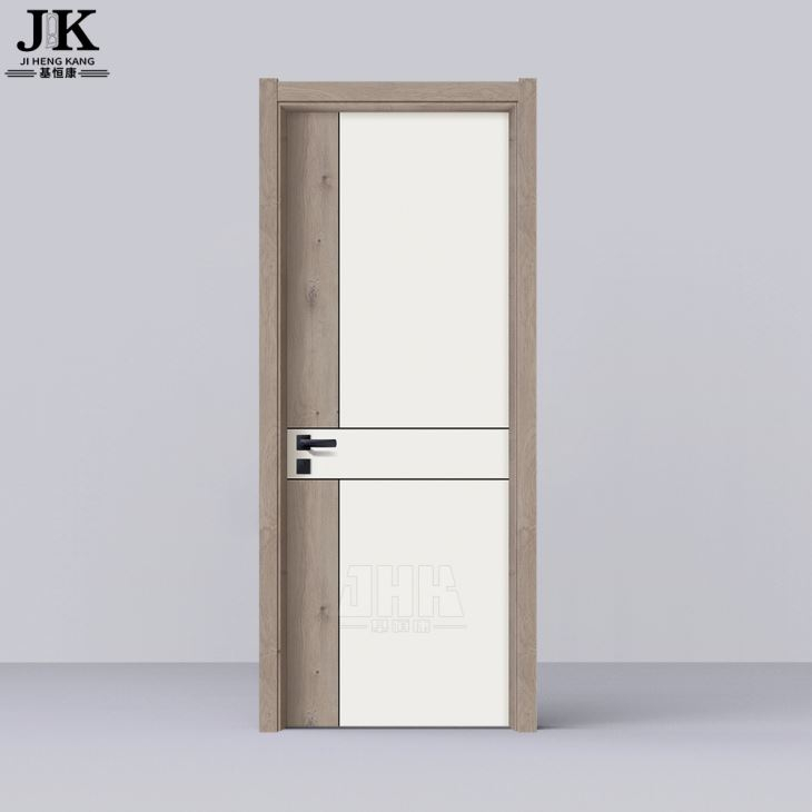 Porte intérieure en bois de mélamine blanche de conception simple d'Oppein (YDG002D)
