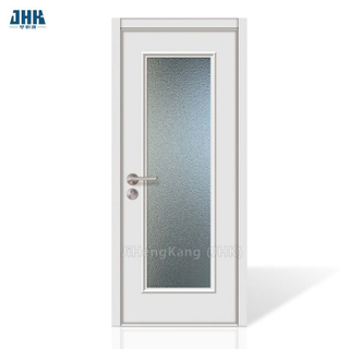 Porte en bois coulissante intérieure en MDF à double vitrage