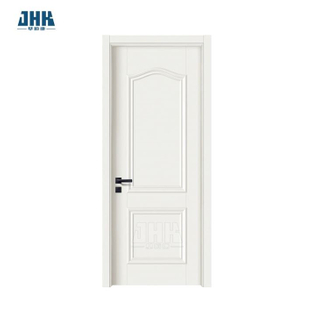 Porte d'apprêt blanche de conceptions simples en bois de fantaisie
