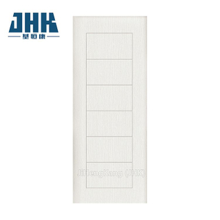 Porte de construction de bâtiments en PVC MDF