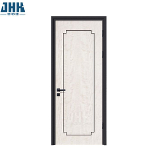 Porte en bois design à 1 panneau affleurant