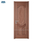 Nouveau design bon marché de la porte intérieure en bois de placage de bois de noyer naturel