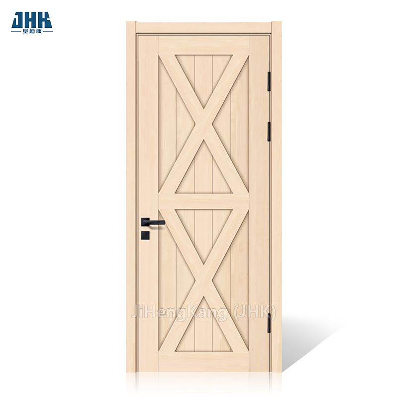 Porte Shaker apprêtée blanche de style contemporain avec 4 verres clairs
