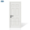 Porte de grange moderne en bois blanc à 1 panneau de 84 pouces