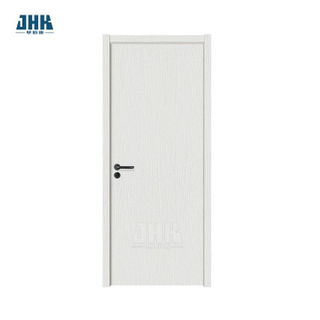 Porte d'apprêt blanc affleurant à grain droit