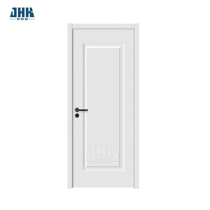 Jhk-004 Porte d'intérieur à 4 panneaux MDF Fini White Primer Door