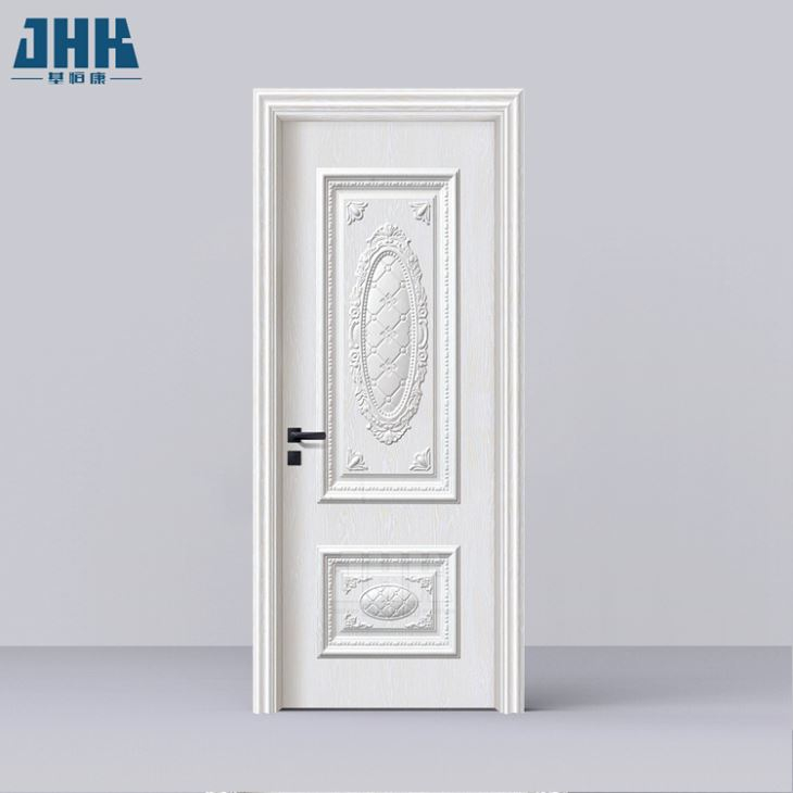 Nouveau design WPC porte intérieure en bois composite plastique porte étanche